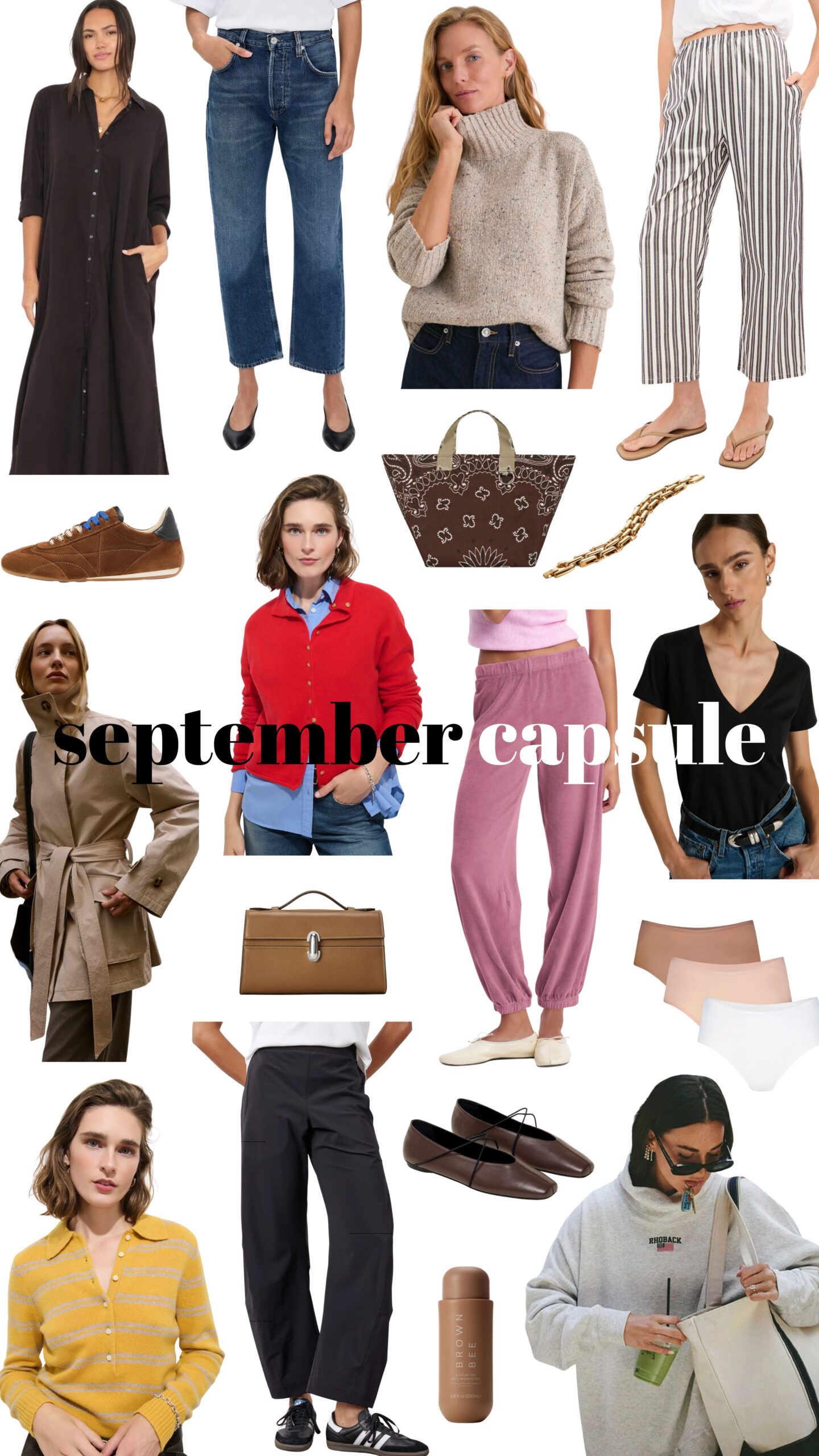 September Capsule Wardrobe – Mix & Match